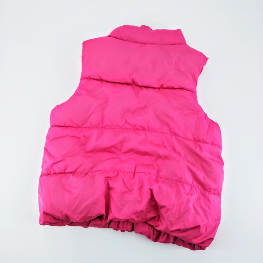 Old Navy Pink Puffer Vest - Picture 7 of 10
